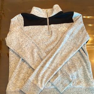 Pink hood less sweater